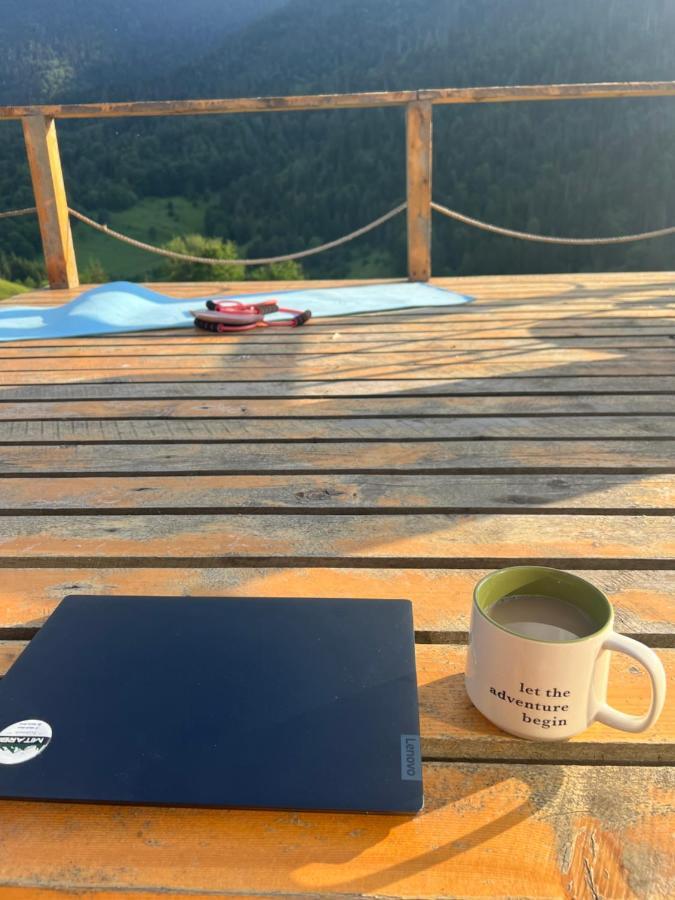 Mitarbi Silence - Cozy Holiday Cottages In Mountains 博尔若米 外观 照片